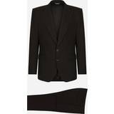 Suits Dolce & Gabbana Stretch wool Martini-fit suit