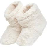 Slippers & Sandals Aroma Home Microwaveable Boucle Slipper Boots Cream