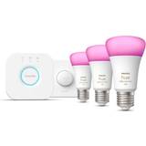 Philips Hue Starter kit: 3 E27 smart bulbs 1100 smart button