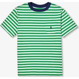Stripes Tops Polo Ralph Lauren Kids' Cotton Stripe Pocket Short Sleeve T-Shirt