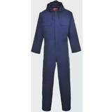 M Overalls Portwest Bizweld Hooded Coverall BIZ6 Navy Colour: Navy