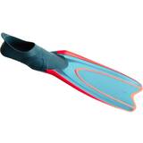 Orange Flippers Subea Diving Fins Ff React Marble Blue 8-8.5