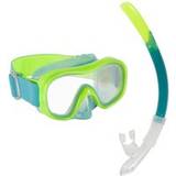 Yellow Snorkel Sets Subea Decathlon Snorkelling Diving Kit Mask And Snorkel Multi