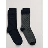 Gant Socks Gant Pack Dot Solid Socks Black 9-10