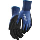 Blue Disposable Gloves Blåkläder Arbetshandske Nitrildoppad Kornblå