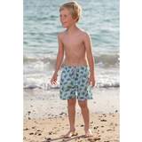 Spandex Swimwear Trotters Kids' Turtle Swim Shorts, Blue