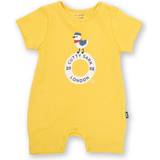Yellow Jumpsuits Kite Clothing Baby Unisex Sunny The Seagull Romper Yellow Cotton 0-1M