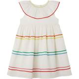 Stripes Dresses Children's Clothing Stella McCartney Girl's WOVEN DRESS Cream years