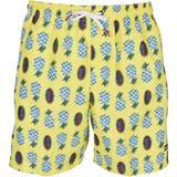 Tommy Hilfiger Swimwear Tommy Hilfiger Pineapples Print Boys Swim Shorts, Yellow Age 10-12