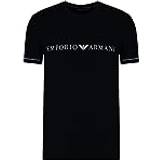 Emporio Armani T-shirts & Tank Tops Emporio Armani Loungewear Mens Black Crew Neck T-Shirt