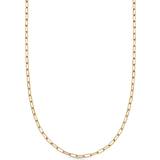 Necklaces Astley Clarke GOLD PAPERCLIP CHAIN NECKLACE