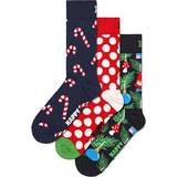 Happy Socks Clothing Happy Socks 3er Pack X-Mas Crew Geschenkset Marineblau, Red, Black, White, Blue 36-40