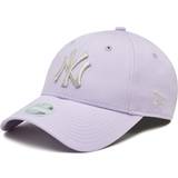 Purple - Women Caps New Era 9forty Mlb York Yankees Unisex Kappen Purple One