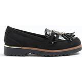 Women Low Shoes River Island Wide Fit Embossed - Black