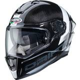 Caberg Motorcycle Helmets Caberg Drift Evo Sonic Carbon Helmet, black-white, 2XL, black-white Unisex