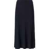 Tommy Hilfiger Women Skirts Tommy Hilfiger Women's Micro Cable Womens Flared Skirt Blue/Black