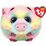 Pigs Soft Toys TY Teeny Puffies Pigasso Pig 10cm