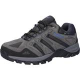 Trainers Hi-Tec Mens Torca Low Waterproof Walking Shoes Charcoal/Blue Charcoal Blue