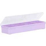 Purple Storage Boxes Organiser Lilac Storage Box