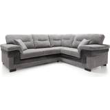 Abakus Direct Samson Grey Sofa 262cm 4 Seater
