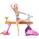 Barbie Fashion Dolls Dolls & Doll Houses Barbie Gymnastics Playset