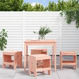 VidaXL Outdoor Bar Sets vidaXL natural douglas Garden Outdoor Bar Set, 1 Table incl. 4 Chairs
