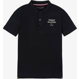 Short Sleeves Polo Shirts Children's Clothing Tommy Hilfiger Embroidery Logo Regular Fit Polo DESERT SKY 16yrs