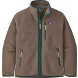 Patagonia Outerwear Patagonia Retro Pile Boys' Jacket Topsoil Brown