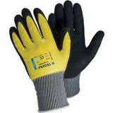 Ejendals Disposable Gloves Ejendals Cut Resistant Gloves, Nitile Coated, Black/Yellow