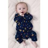 Elastane Jumpsuits Children's Clothing Name It Dark Sapphire Vismas Pajamas 68 68