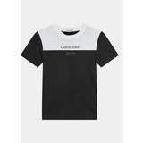 Calvin Klein T-shirts Calvin Klein Teen Boys Black & White Cotton T-Shirt year