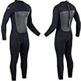 Osprey Wetsuits Osprey 5/4mm Mens Back Zip Wetsuit 2021 Black-Small