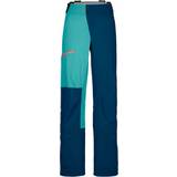 Ortovox Trousers Ortovox 3L Ortler Pants W Petrol Blue