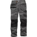 Grey Work Pants Scruffs Trade Flex Trousers Graphite 36L