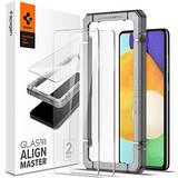 Spigen 2 Pack AlignMaster Tempered Glass Protector for Samsung Galaxy A52
