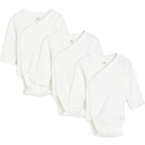 H&M Baby Wrapover Bodysuits - White
