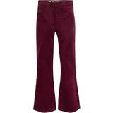 Corduroy Trousers Levi's Girl's Lvg Pull On 726 Flare 4ej177 Jogger - Rhododendron