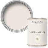 Laura Ashley White - Wood Paints Laura Ashley Eggshell Pale Wood Paint White 0.75L