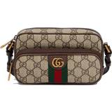 Textile Handbags Gucci Ophidia Mini Shoulder Bag - Brown