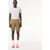 Lacoste Elastane/Lycra/Spandex Trousers & Shorts Lacoste Men's Slim Fit Stretch Cotton Bermuda Shorts UK 36 Beige