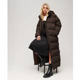Superdry M - Women Coats Superdry Maxi Hooded Puffer Coat