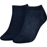 Tommy Hilfiger Socks on sale Tommy Hilfiger 2-pak Women Diamond Sneaker Socks Navy-2 39/42