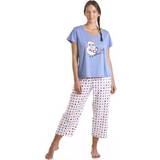Camille Pyjamas Camille Love Ewe PJ, S Womens Character Pyjama Sets Blue