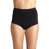 Camille Clothing Camille Two Pack Seamfree High Waist Shapewear Control Briefs Black 14-16