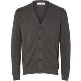 Selected Men Cardigans Selected Long-sleeved Knitted Cardigan