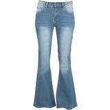 Red - W28 - Women Jeans RED by EMP EMP Street Crafted Design Collection Jill Jeans blue