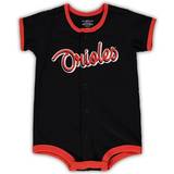 Black Jumpsuits Children's Clothing Outerstuff Infant Black Baltimore Orioles Power Hitter Romper
