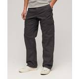 Superdry Trousers & Shorts Superdry Cotton Cargo Trousers, Black
