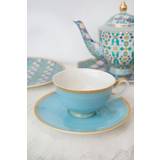 Turquoise Espresso Cups Maxwell & Williams Teas C's Kasbah Turquoise 200Ml Footed Espresso Cup