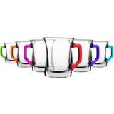 Multicoloured Espresso Cups LAV 225ml Zen Glass Espresso Cup